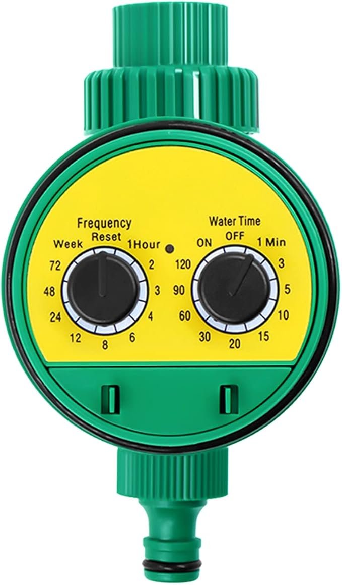 Regolatore di irrigazione intelligente per irrigazione da giardino, timer automatico a batteria, per giardini, cortili, prati, serre<br>