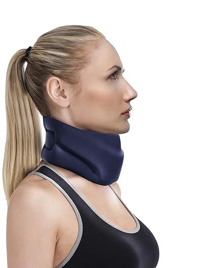 BLABOK Neck Brace for Sleeping, Soft Adjustable Support for Neck(L)<br>
