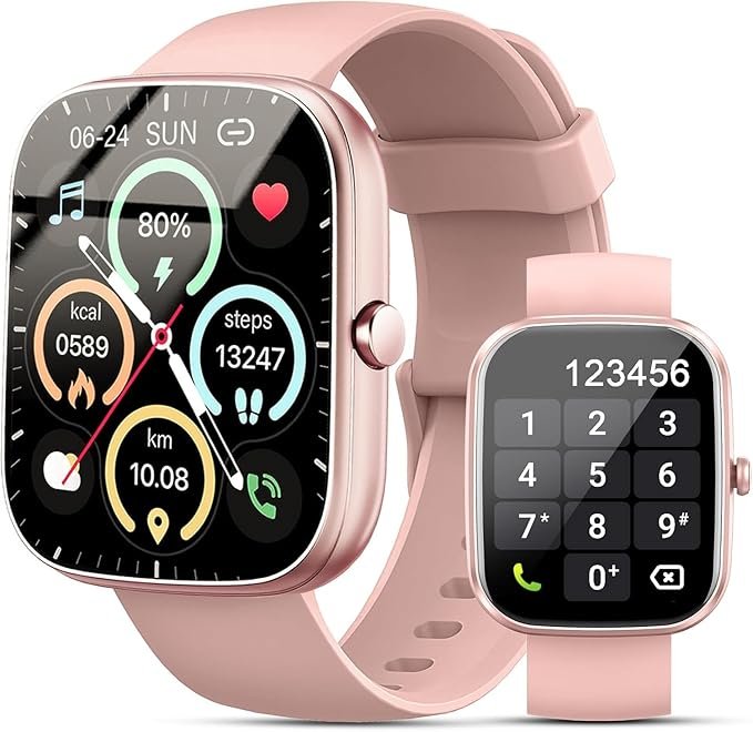 Smart Watch for Men Women, Smart Watches Answer/Make Calls, Fitness Watch with Heart Rate/Sleep Monitor<br>