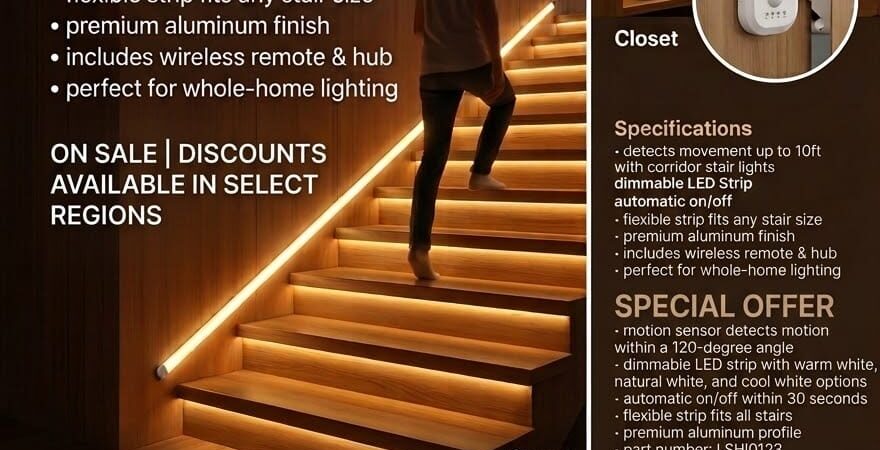 5 Budget-Friendly Motion Sensor Lights That Make Your Home Smarter